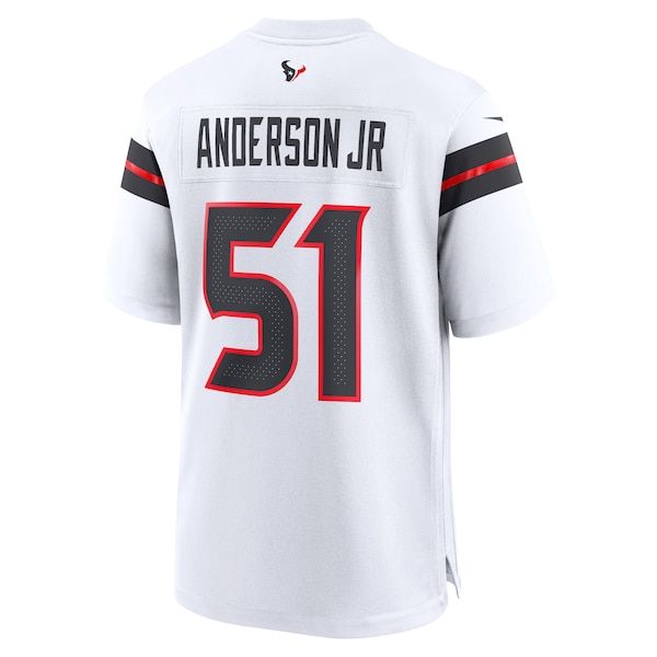 Will Anderson Jr. Game Jersey White 4