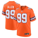 Zach Allen Alternate Game Jersey Orange