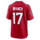 Zachariah Branch Team Game Jersey Red 4