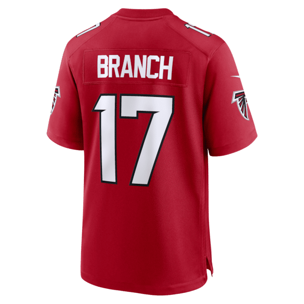 Zachariah Branch Team Game Jersey Red 4