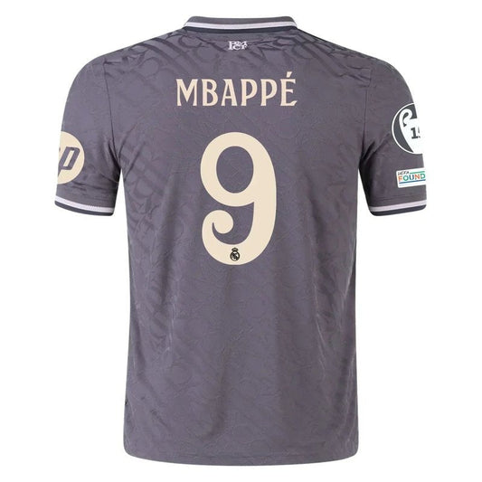 Kylian Mbappe Real Madrid 24/25 III Third Jersey - Player Version - Slim Fit