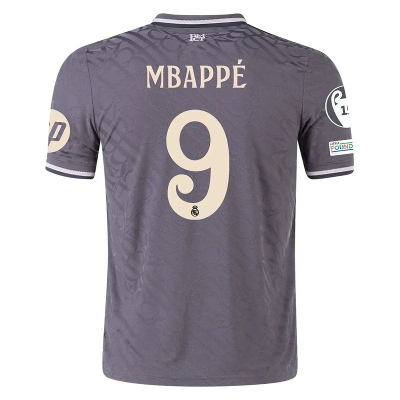 Kylian Mbappe Real Madrid 24/25 III Third Jersey - Player Version [Slim Fit] - Slim Fit