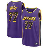 Luka Dončić - Los Angeles Lakers Statement Edition 2024 NBA Jersey - Purple - Unisex