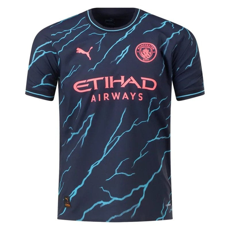 Manchester City 23/24 III Third Jersey - Player Version - Slim Fit