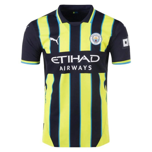 Manchester City 24/25 II Away Jersey - Player Version - Slim Fit