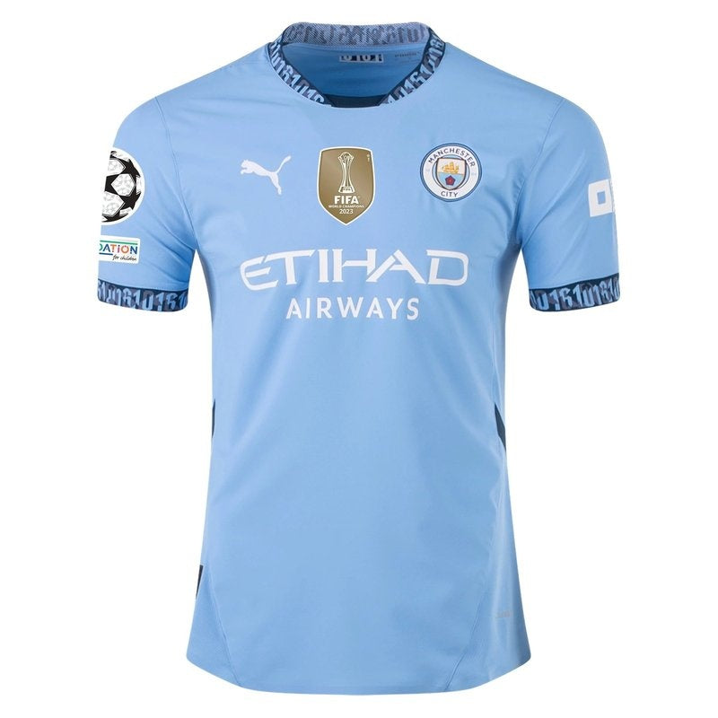 Manchester City UCL 24/25 I Home Jersey - Player Version - Slim Fit