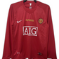 Manchester United 07/08 I Home Jersey - Long Sleeve Retro Version