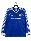Manchester United 88/90 II Away Jersey - Long Sleeve Retro Version
