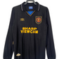 Manchester United 93/94 Black Jersey - Long Sleeve Retro Version