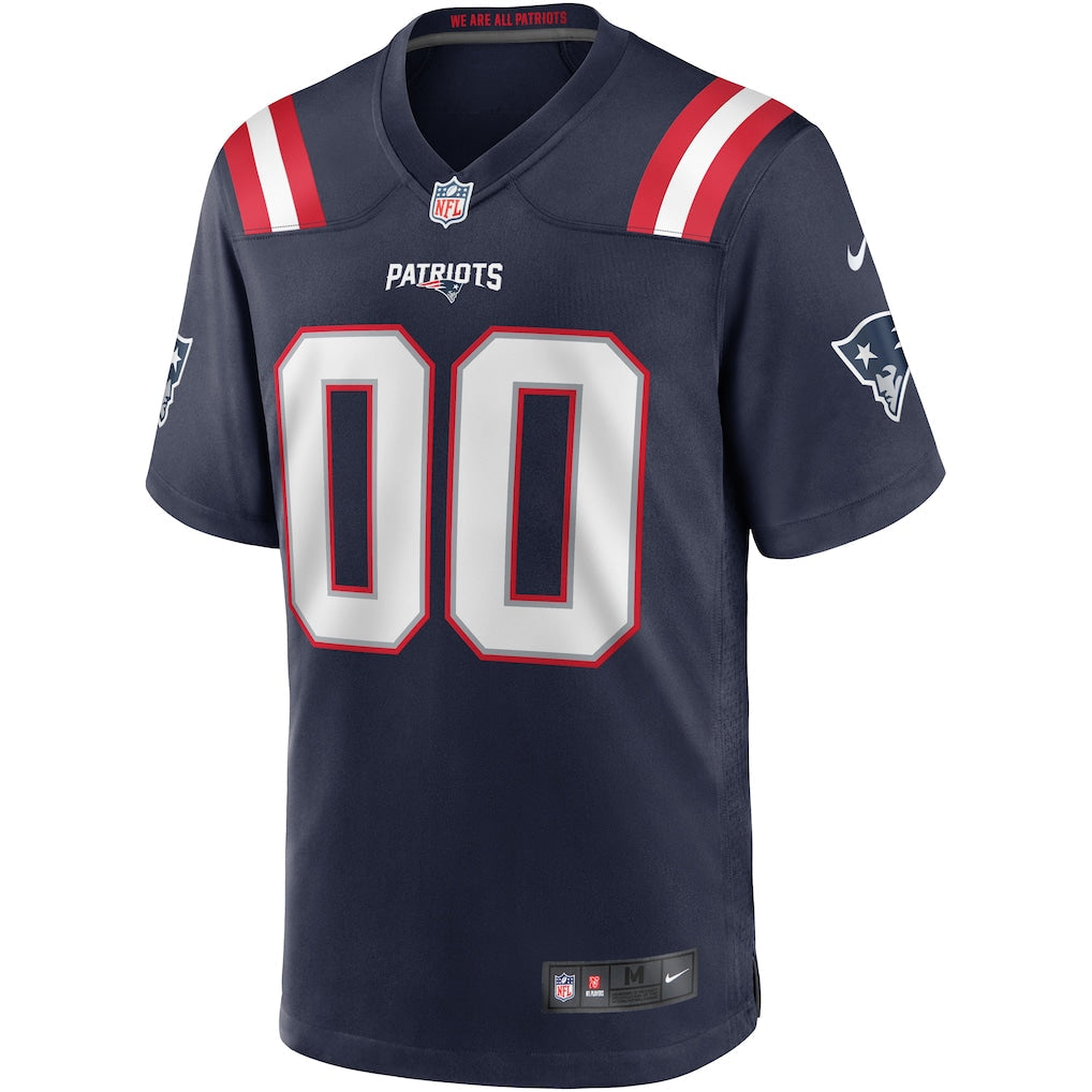 New England Patriots Nike Game Home Jersey - Navy - Custom  NFL