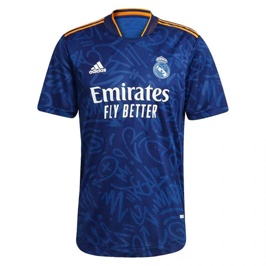 Real Madrid 21/22 II Away Jersey - Player Version - Slim Fit