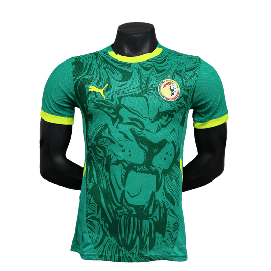 Senegal 25/26 Green Jersey - Player Version - Slim Fit