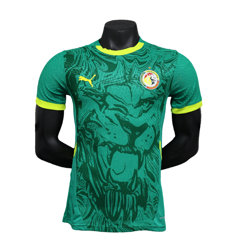 Senegal 25/26 Green Jersey - Player Version [Slim Fit] - Slim Fit