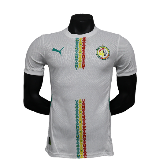 Senegal 25/26 White Jersey - Player Version - Slim Fit