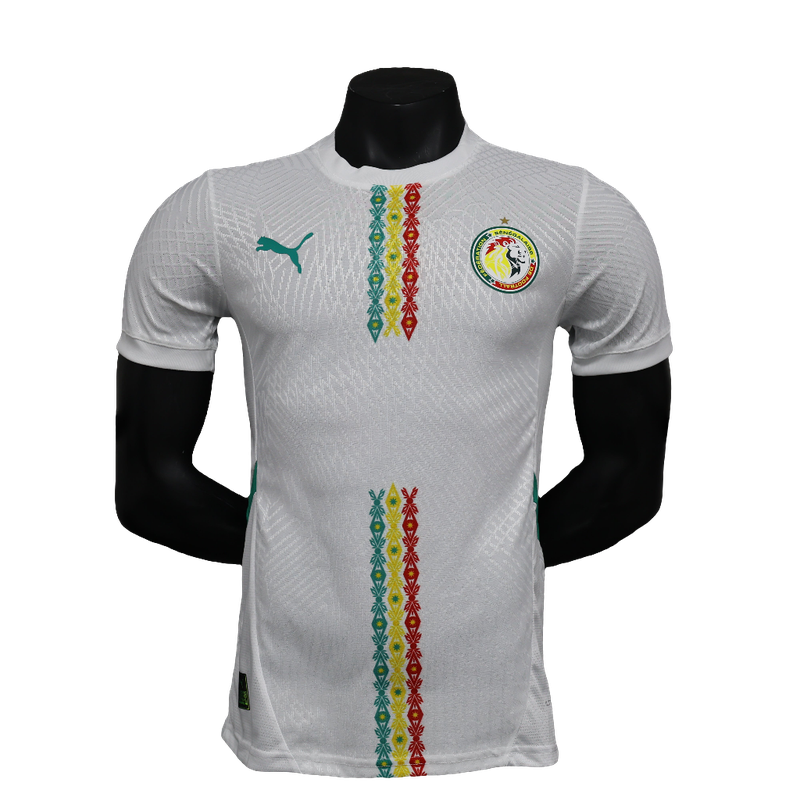 Senegal 25/26 White Jersey - Player Version [Slim Fit] - Slim Fit